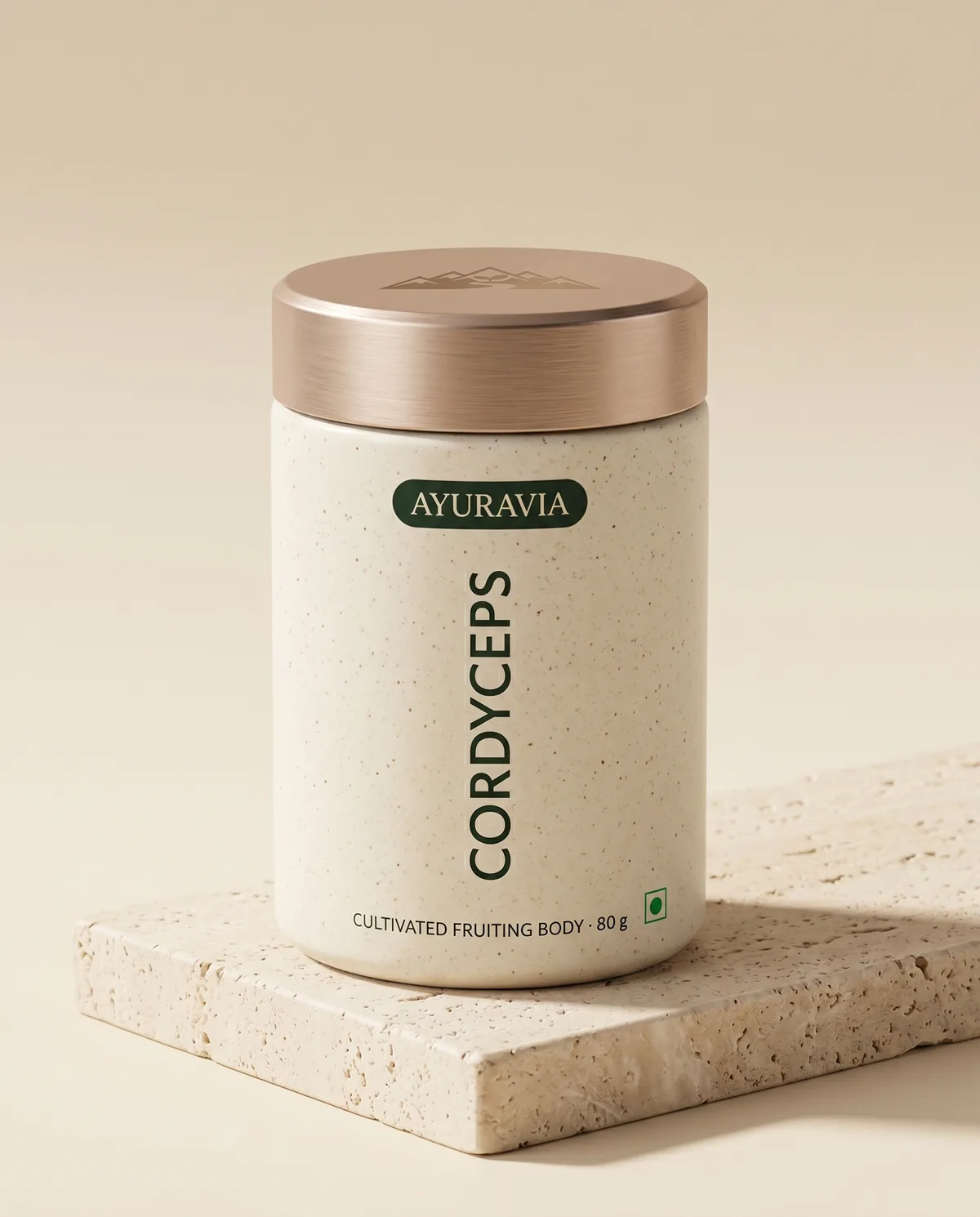 Ayuravia Cordyceps jar
